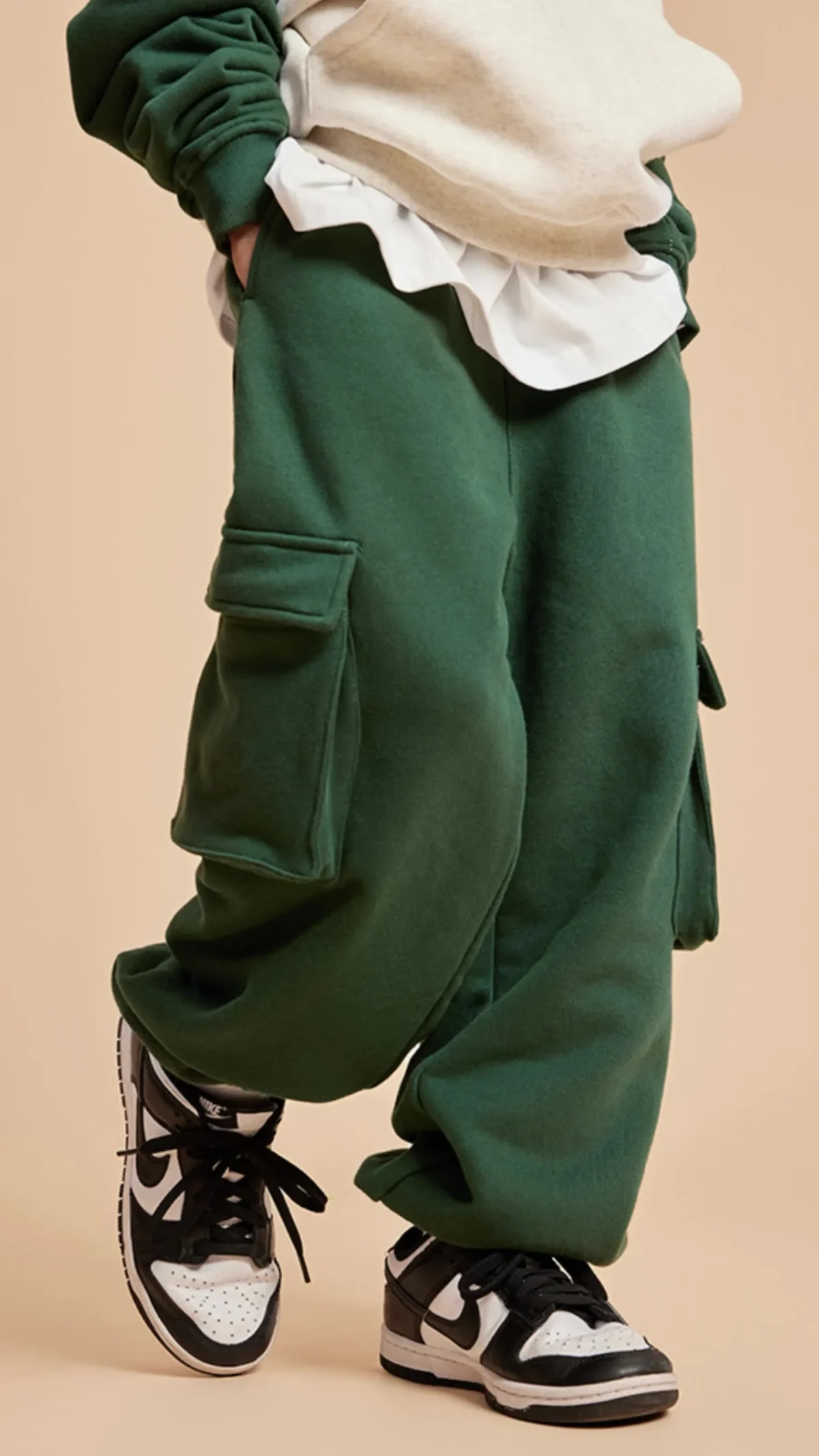 Children's Thickened Velvet Pants - Image 2