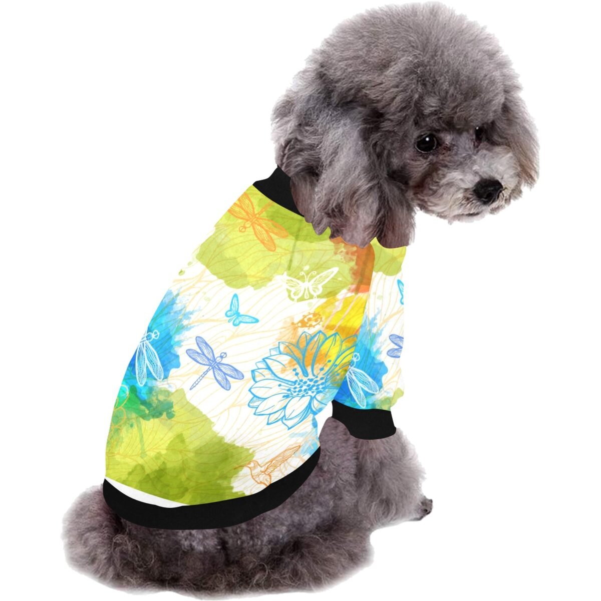 All Over Print Pet Dog Round Neck Shirt - Image 1