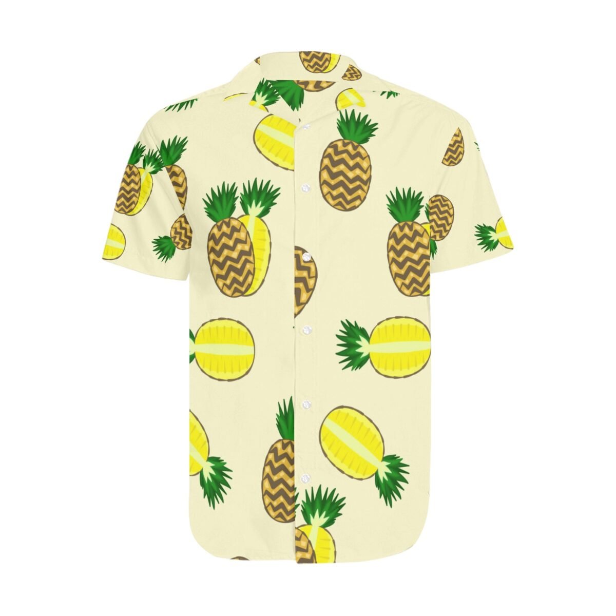 Men's Short Sleeve Shirt With Lapel Collar (Model T54) - Image 3