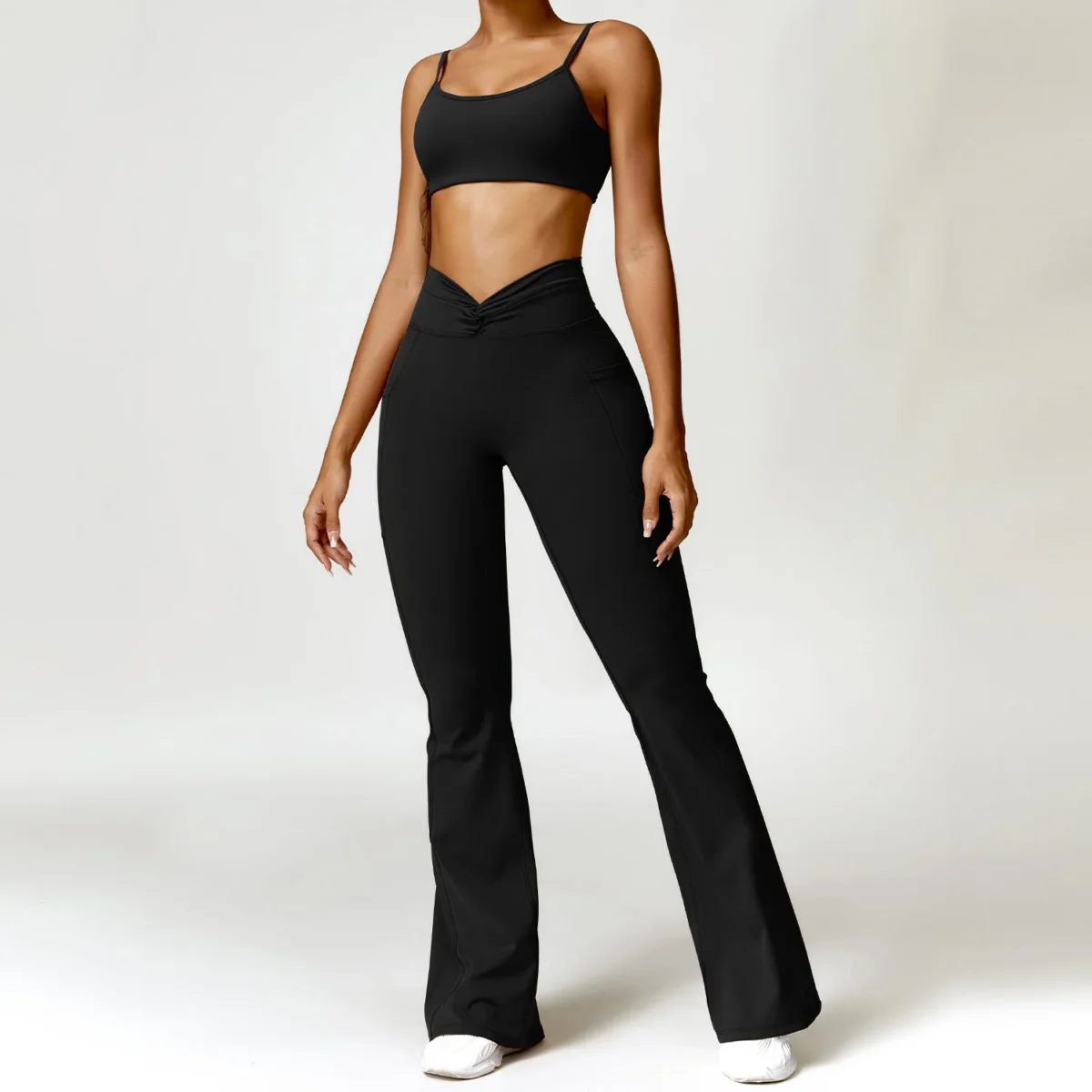 Women's Sculpted Silhouette Yoga Jump Suit - Image 4