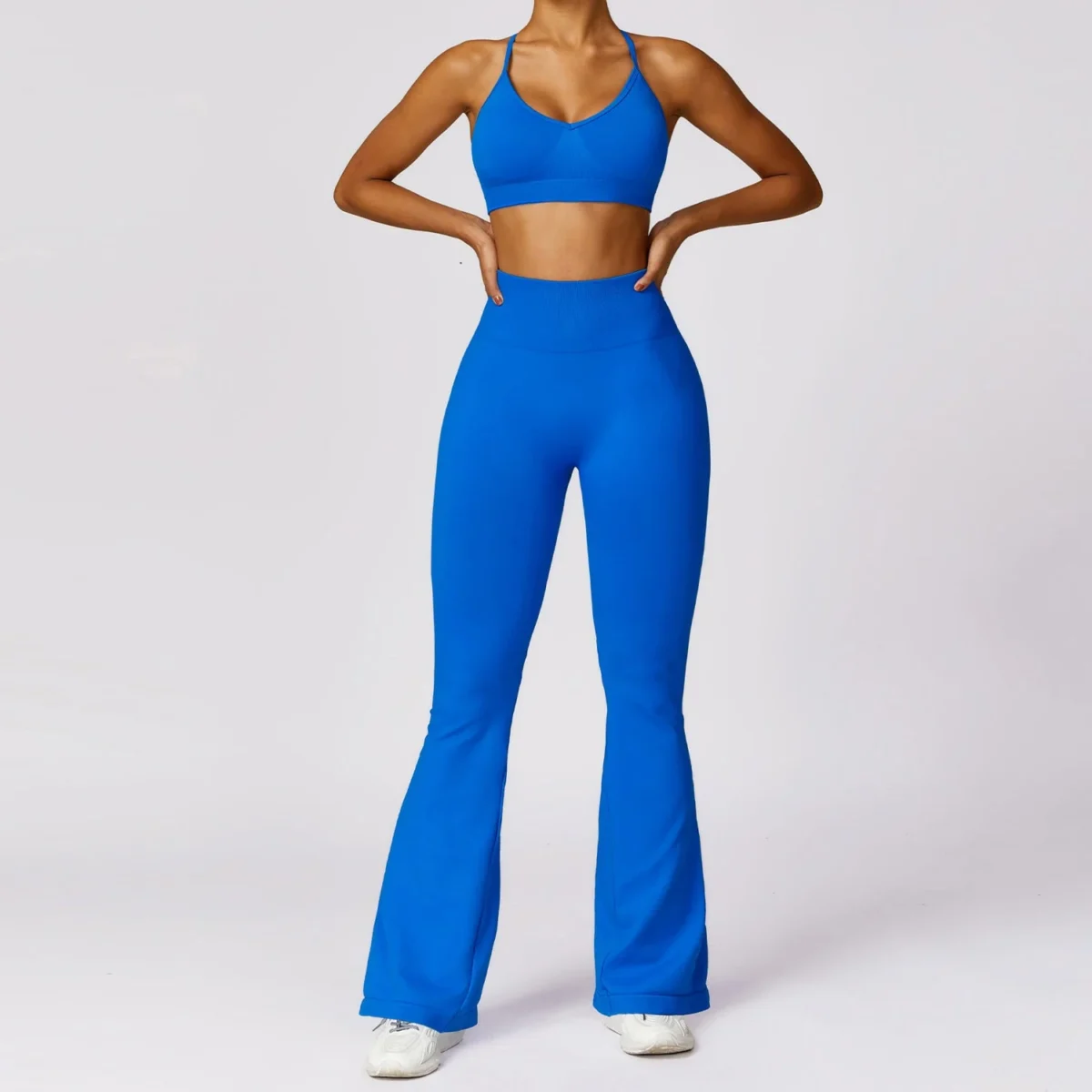 Women's Power-Chic Tight Sports Set - Image 1