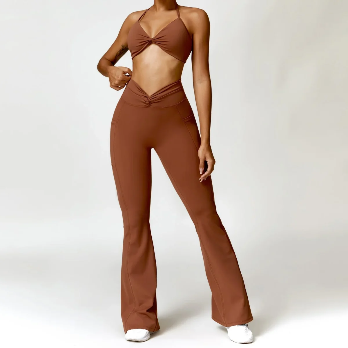 Women's Form Fitting Active Lifestyle Set - Image 3