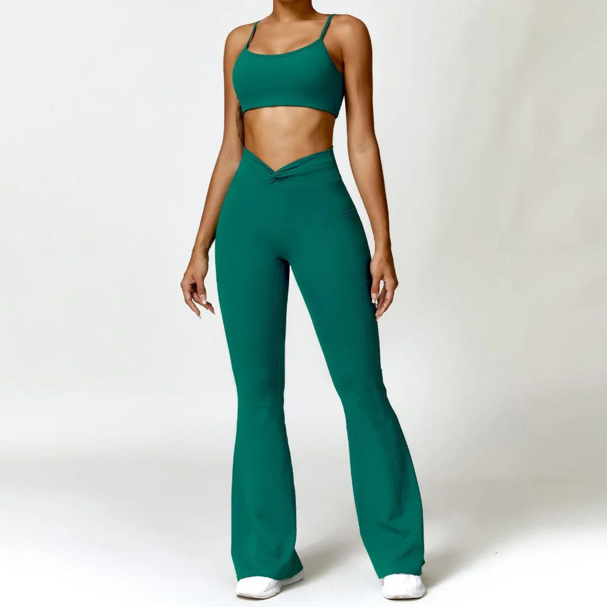 Women's Sculpted Silhouette Yoga Jump Suit - Image 1