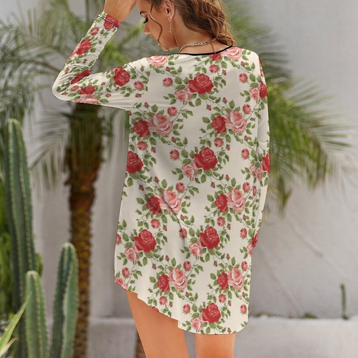 Fall Tops for Women's Trendy Long-sleeved Dress - Image 2