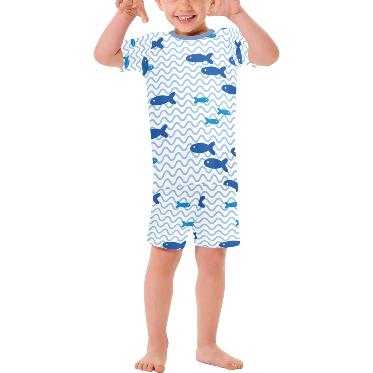 Little Boys' Short Pajama Set (Sets 12) - Image 1