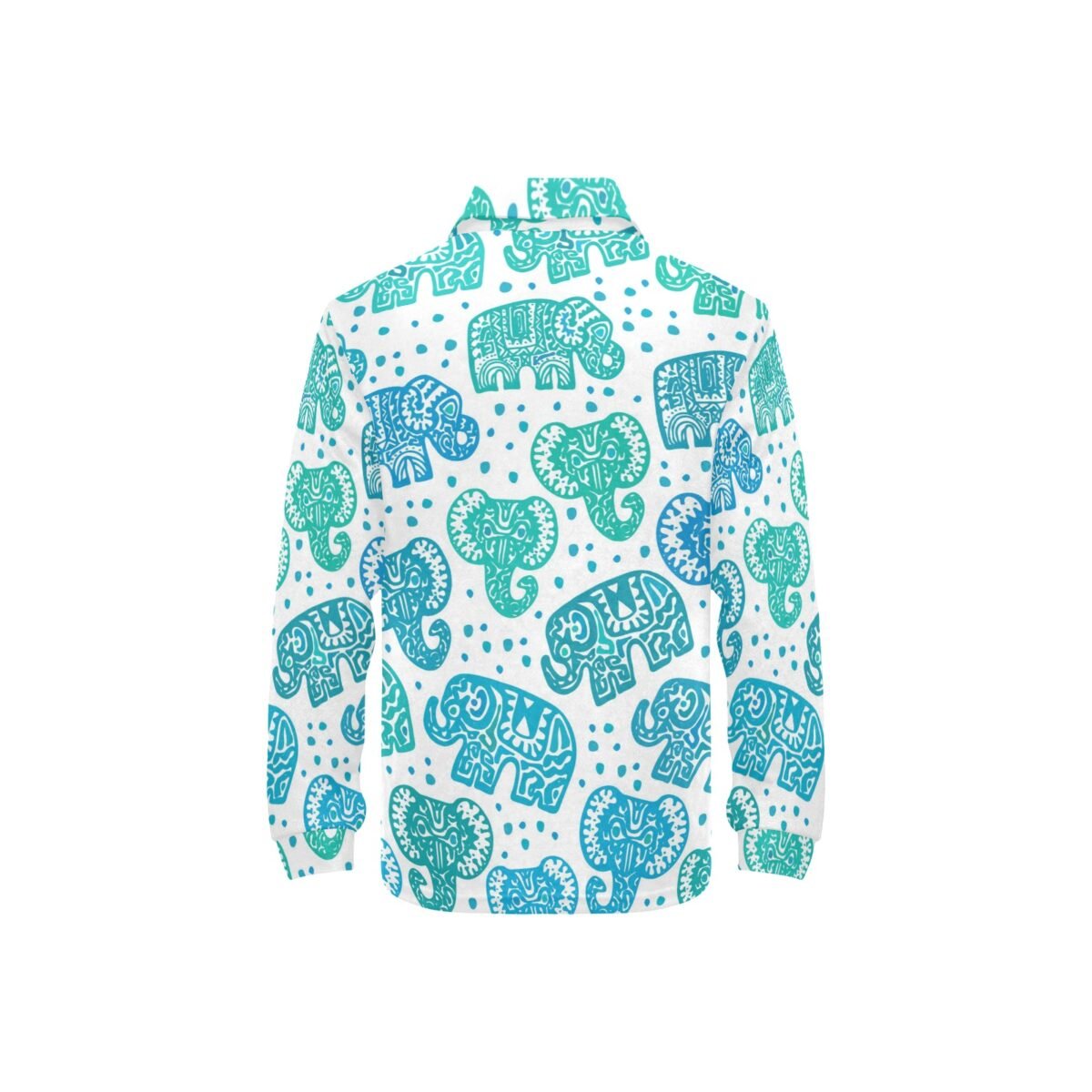 Little Boys' Long Sleeve Polo Shirt T73 - Image 2