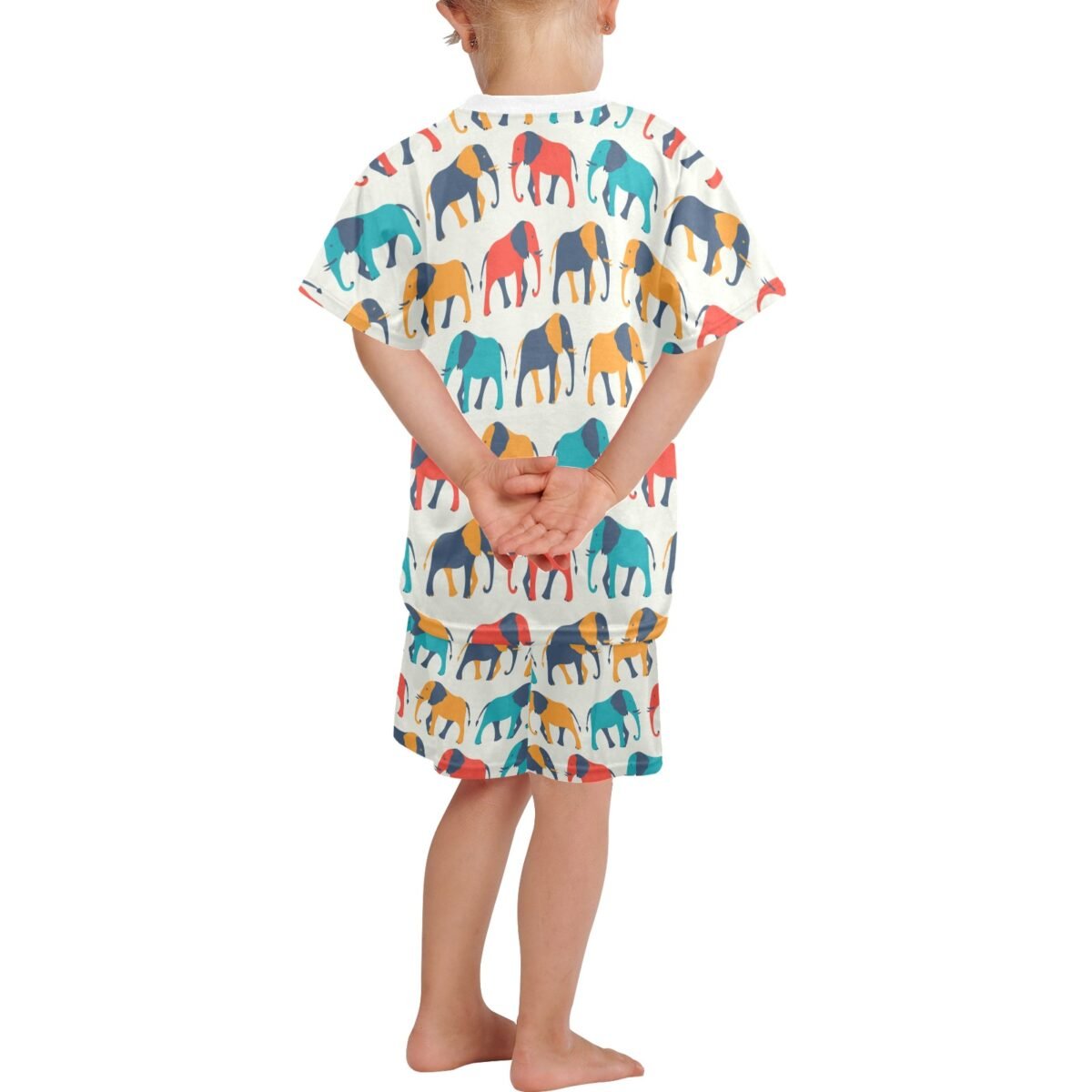 Little Girls' Short Pajama Set (Sets 01) - Image 4