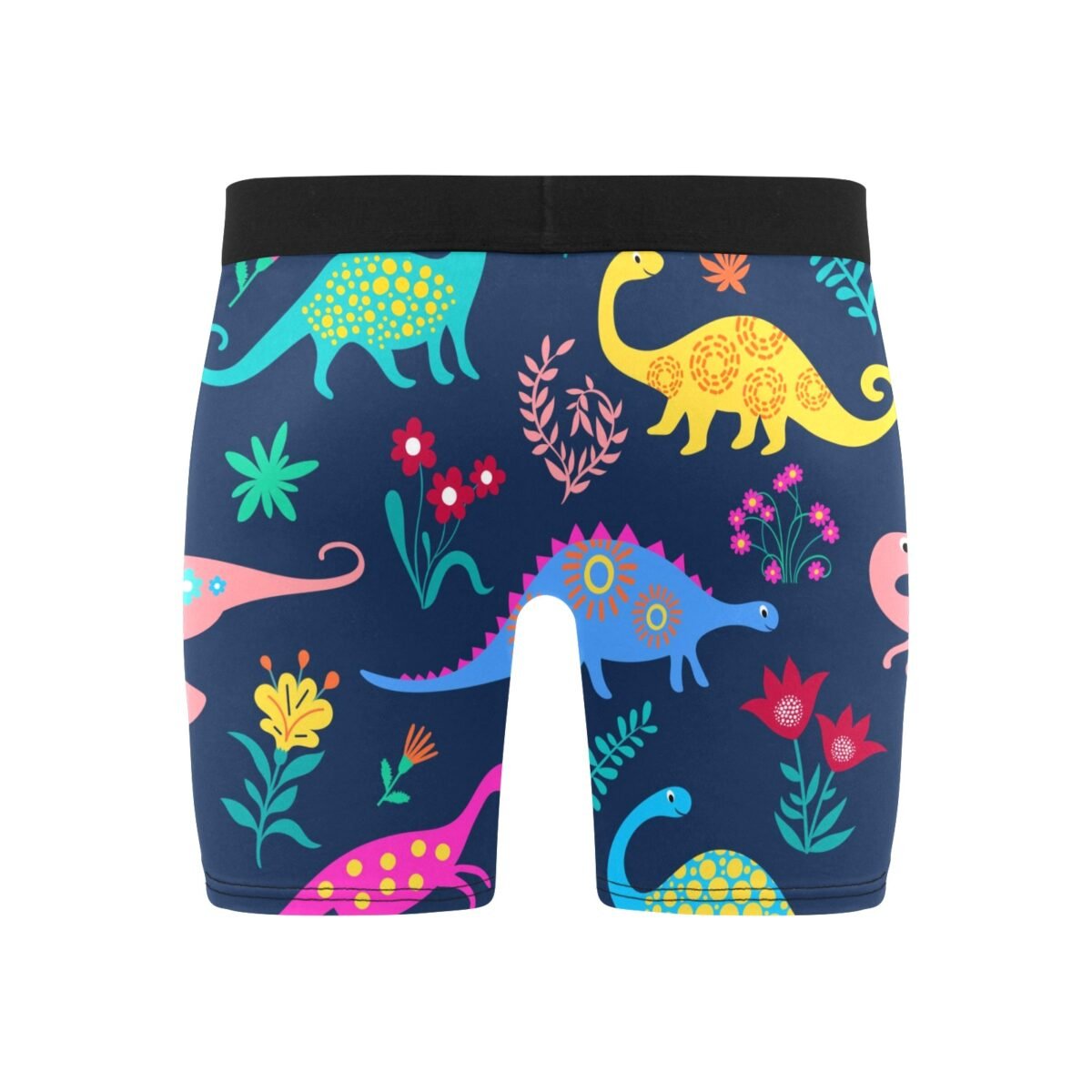 All Printing Men's Long Leg Boxer Briefs (L67) - Image 2