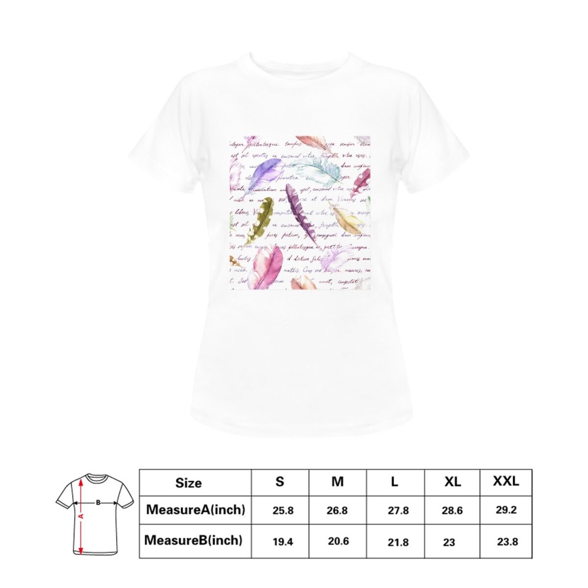 Classic Women's T-shirt (USA Size) (Model T01) - Image 3