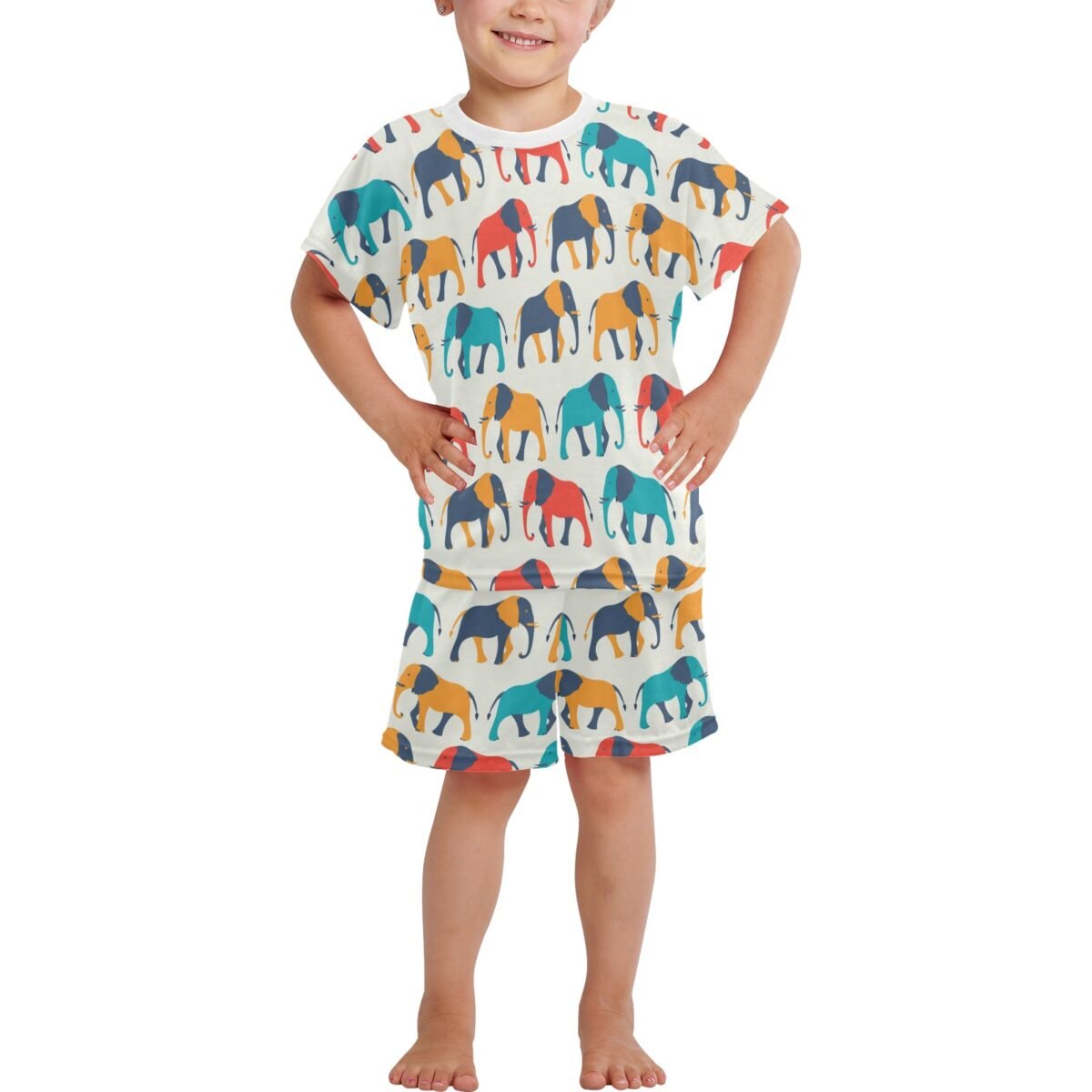 Little Girls' Short Pajama Set (Sets 01) - Image 5
