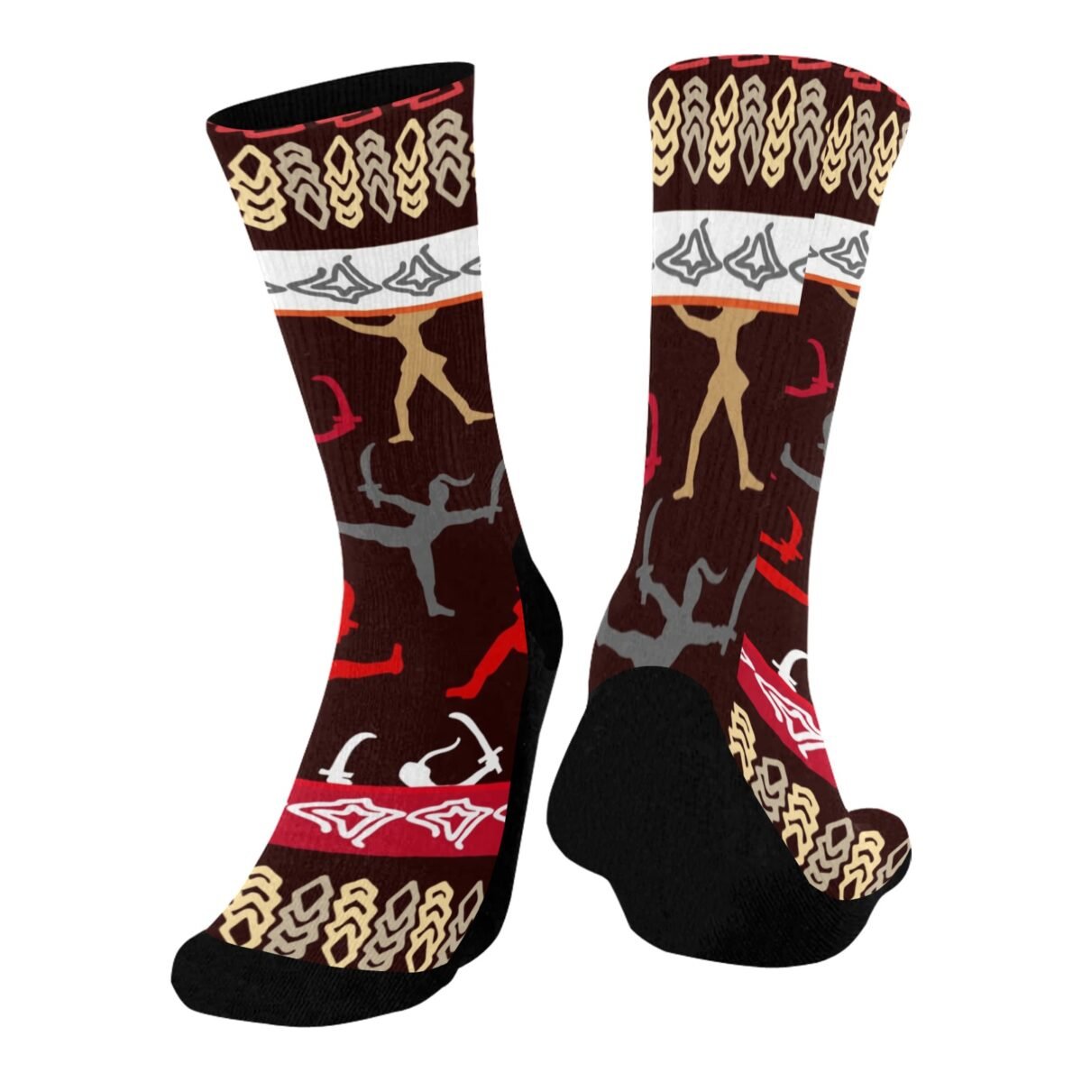 Mid-Calf Socks (Black Bottom) - Image 4