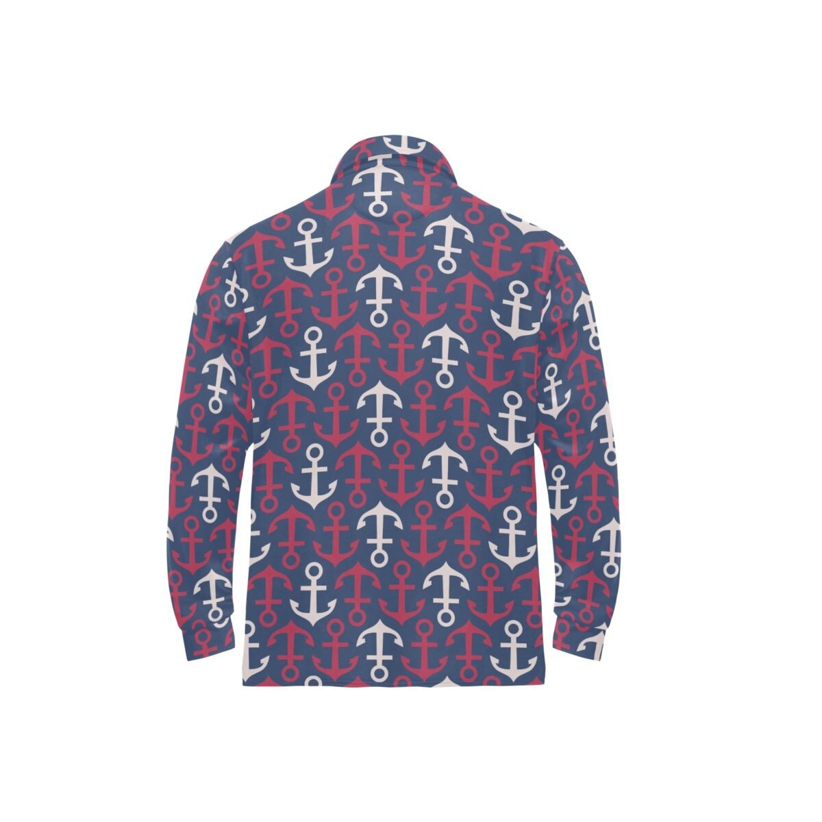 Men's Long Sleeve Polo Shirt (T73) - Image 3