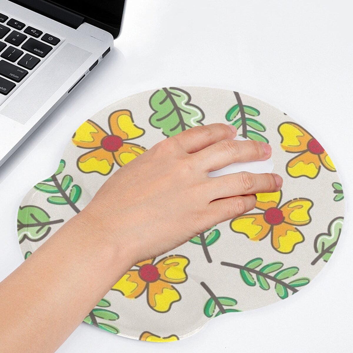 Mousepad with Wrist Rest - Image 1