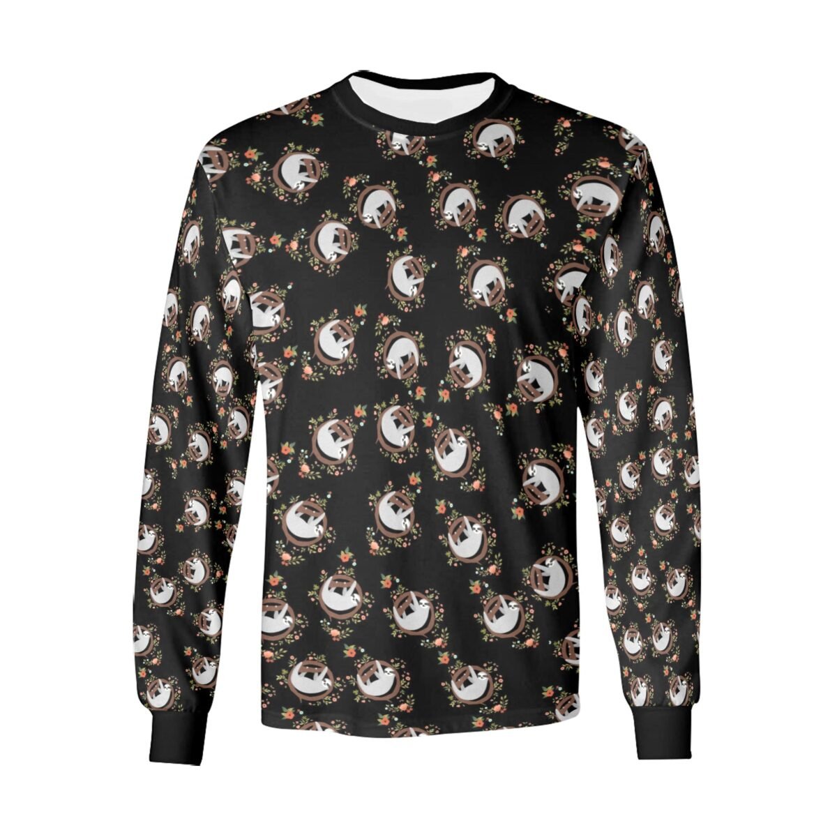 All Over Print Men's Long Sleeve T-shirt (ModelT51) - Image 3