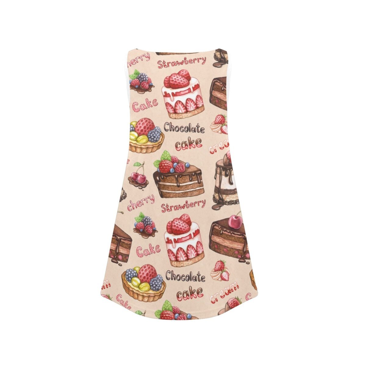 Girls' Sleeveless Dress (D58) - Image 3