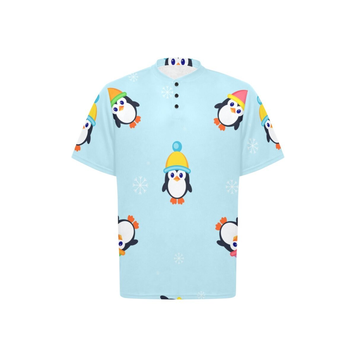 Men's Henley T-Shirt T75 - Image 2