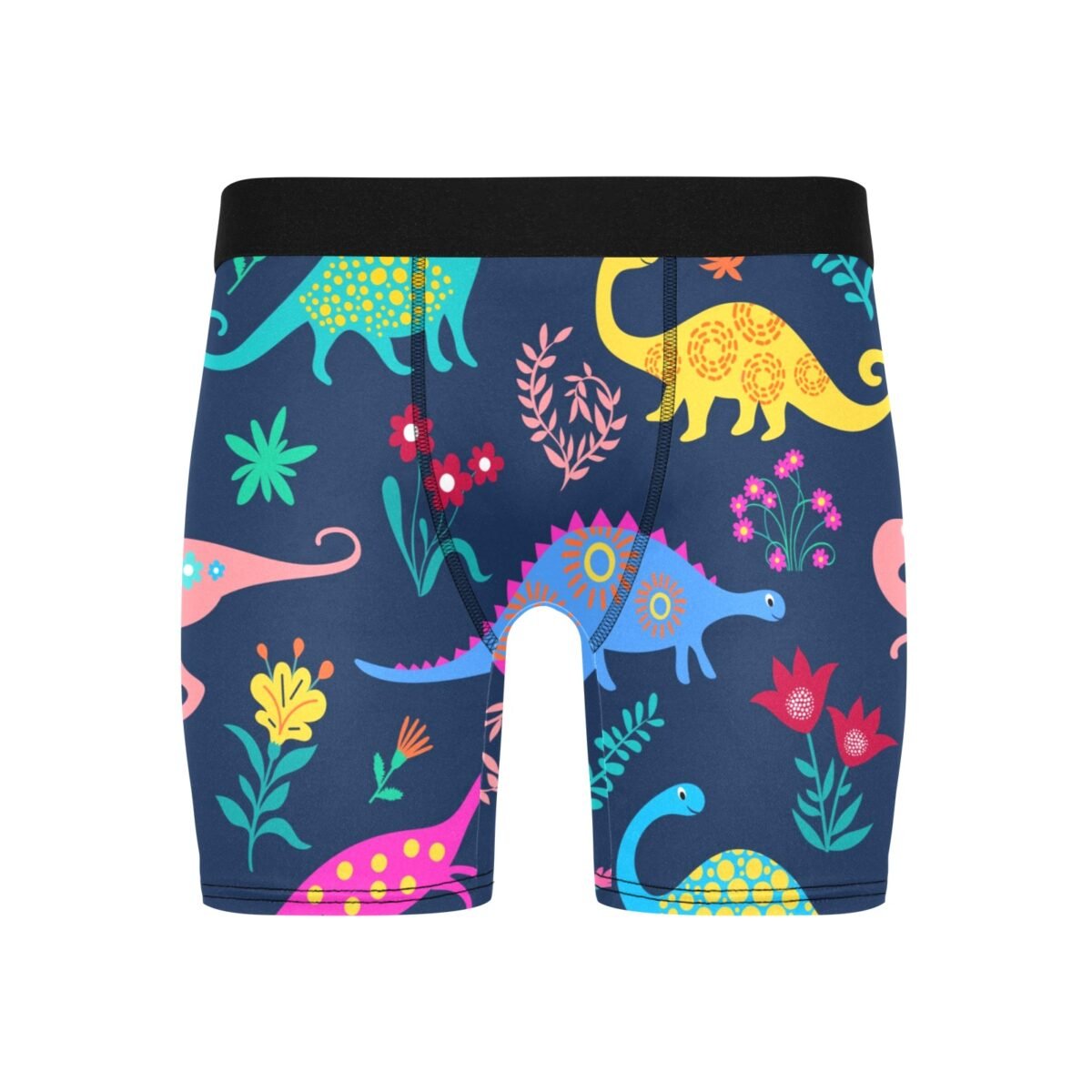 All Printing Men's Long Leg Boxer Briefs (L67) - Image 3