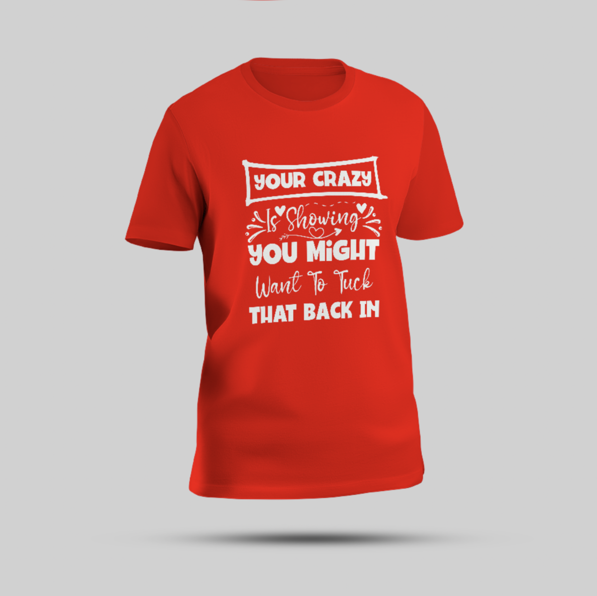 Red "I'm Not a Hot Mess, I'm a Spicy Disaster" T-Shirt - Image 2